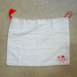 Coach dust bag